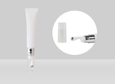 중국 D22mm Metal Applicator Empty Custom Cosmetic Eye Cream Massage Serum Tube With Massage Stainless Steel Ball 판매용