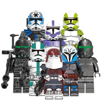 China DIY TOY Star Galictic Marines Legion Mini Action Building Jesse Wars Block Bricks New X0323 The 187th Figure Collectible Toy for sale