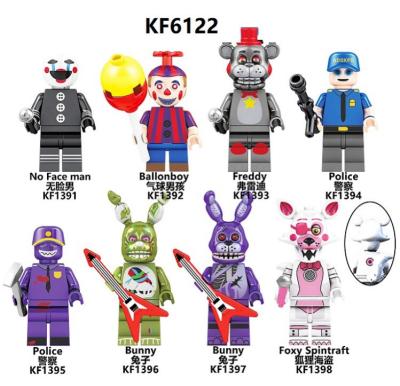 China Bunny Smart Famous Figures Building Toy Mini Bricks Five Night Freddy Building Blocks New Years Gift Kids Toys for sale