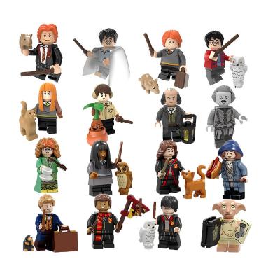 China Childood Famous Characters Susan Gost Hogg Building Block Construction Toy Hot Sale Movie Figure New Years Toys Kids Gift for sale