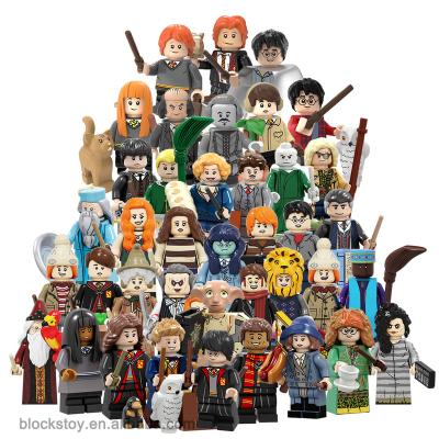 China TOY Famous Movie Harry Series MODEL all characters Dumbledore Hogwarts Main Building Block figure educational plastic toys gift for sale