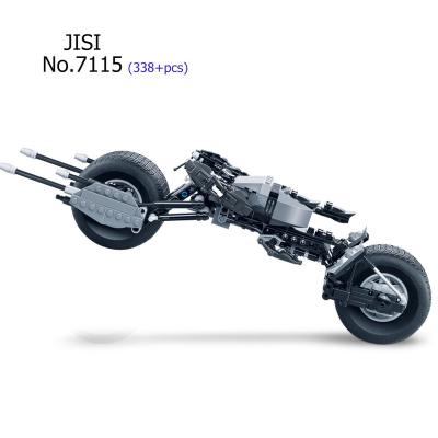 China Decool JISI 7115 Super Heroes Bat Motorcycle Tank Bricks Building Block Toy Building Block Car Children's Gift for sale