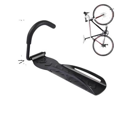 China Mountain Bike Bicycle Wall Mount Bike Hanger Steel Bike Hangs Storage Vertical Bicycle Rack System for sale