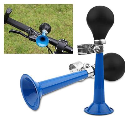 China Bicycles Bike Bell Metal Classic Air Horns Bike Bugle Trumpet For Vehicles Bikes Golf Cart for sale