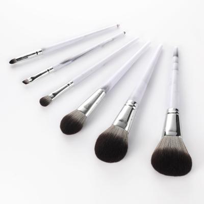 China Angular Blush Gracedo Emulational Luxury Marble Tools Makeup Brush Set Makeup Brush for sale