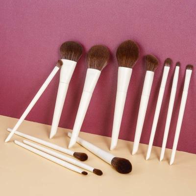 China Angular Blush Gracedo Professional Makeup Brushes 12Pcs Your Own Brand White Makeup Brush Set for sale