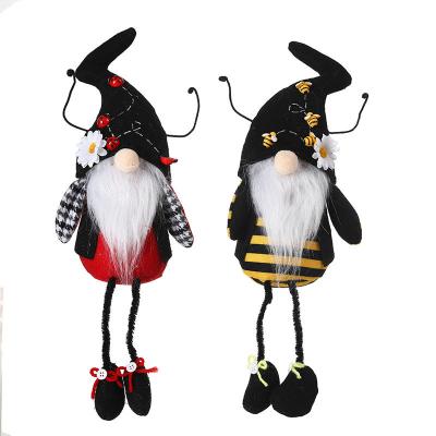 China New Product Doll Festival Beetle Handmade Creative Beetle Long Legs Cute Faceless Dwarf Doll Decoration for sale