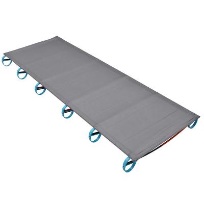 China Ultra light portable small size high strength outdoor aluminum camping bed for tent ZM746 for sale