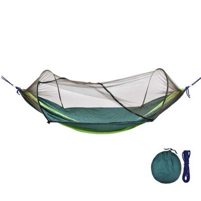 China Adult Outdoor Hammock Swing With Tree 2 Portable Multifunctional Camping Bed Mosquito Net Sleep Shaker Wild Person Use For Hunting for sale