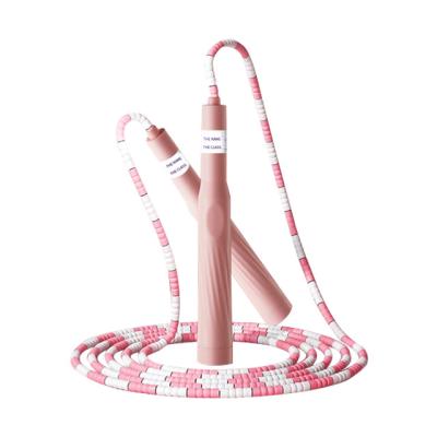 China ABS no knot, no winding children's jumping rope length can be freely adjusted length elasticity is good, non-slip handle, sunset for sale