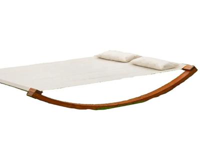 中国 大人/子供のためのプールの日曜日のLoungerの屋外の家具の赤茶色の木のLounger 販売のため