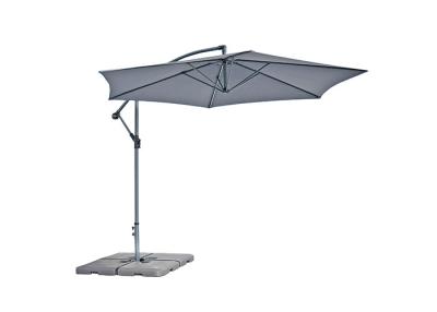 China Outdoor Waterproof Hanging Banana Parasol , Large Cantilever Patio Umbrellas for sale