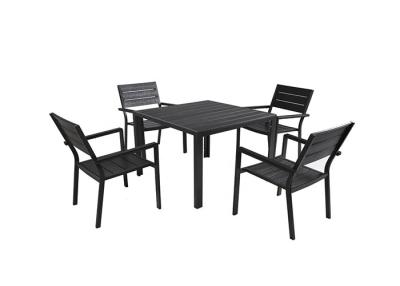 China Smartly Engineered Garden Folding Table And Chairs Uv Proof Easy Maintenance for sale