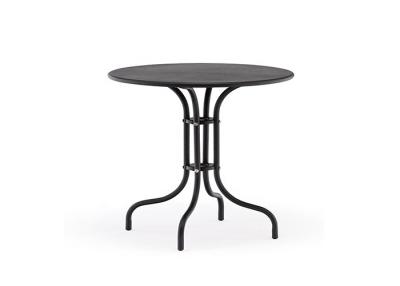 China Smartly Engineered Carbon Steel Table Round Table Outdoor Furniture for sale