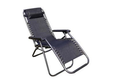 China Steel Tube Textilene Sun Lounger Water Repellent For Seaside for sale