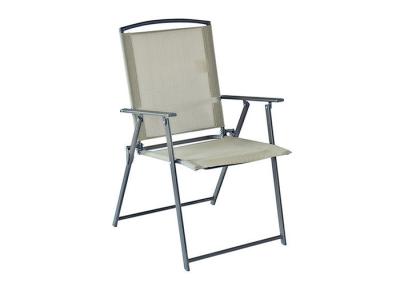 China Customized Color Patio Textilene Folding Chair Easy Setting Up And Unfolded for sale