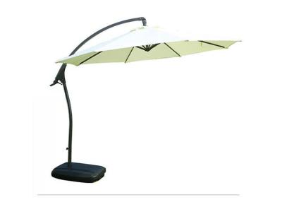 Chine 8 nervures en aluminium autour de parapluie en porte-à-faux Sunblock de parasol et de protection UV forte à vendre