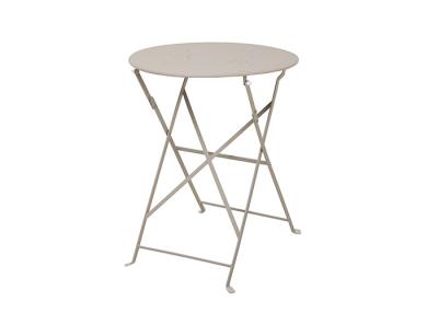 Chine Acier d'intérieur extérieur de 60cm Dia Round Metal Table Full à vendre