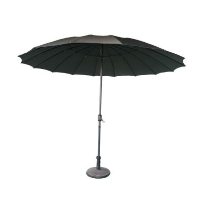 China 3M Steel Rib Polyester Outdoor Beach Umbrella windundurchlässig zu verkaufen