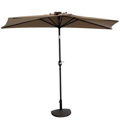 Chine Parasol extérieur DIA2.3M de mur de Polonais de support de demi parapluie latéral de balcon à vendre