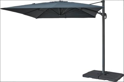 China 2.7x2.7M Outdoor Hanging Umbrella Mini Roman Parasol With Flexible Ribs for sale