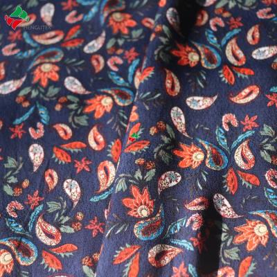 China Anti-static hot sale popular 100%viscose richly crepe fabric for lady's fashion fabric moroccan fabric for sale