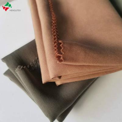 China Antistatic 100% tencel 1/3 high quality twill woven fabric for workwear, pants, suits for sale