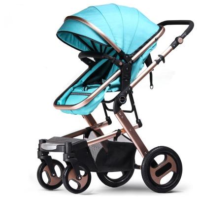 China Carry Baby Wholesale High Quality Hot Mom Foldable Pram Luxury 3 in 1 Baby Stroller for sale