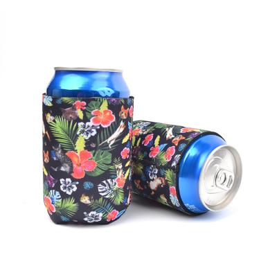 China Hot Insulated High Quality Manufacturer Customized Logo Printing Transfer With Stubby Shape Neoprene Coolers Or Beer Can Holder for sale