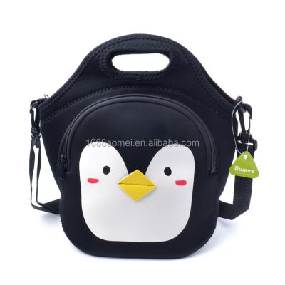 China Custom Wholesale Insulated Outdoor Neoprene Cooler High Quality Insulated Kid School Animal Backpack With Lunch Bag Box for sale