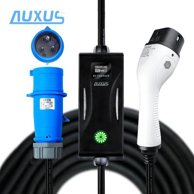 China Portable Ev Charger 7KW 11KW EVSE Ev Charger Electric Vehicle Car Charger L210xW85xH48(mm) for sale