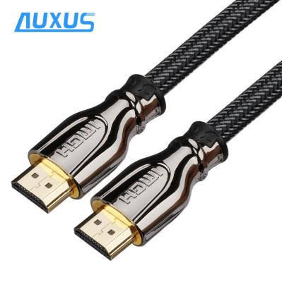 China Monitor 3D 4K HDMI Cable High Quality Nylon Braided 24K Gold Plated HDMI Cable 1080P 2160P for sale