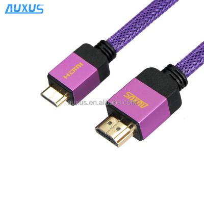 China Multimedia HDMI to HDMI Mini Cable Type A to Type C Male to Male Cable for iPad, Camera, MP4 for sale