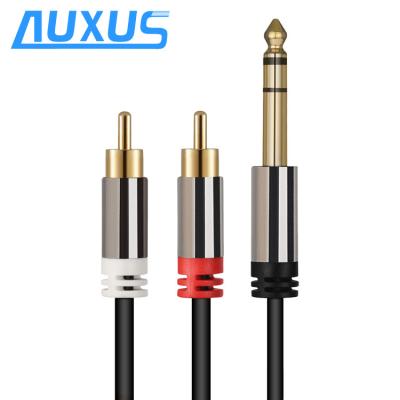 China Male with. multimedia 6.35mm stereo to rca cable car audio for top selling products for sale