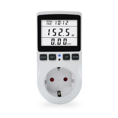 China European type universal of power measurement electricity meter with LCD display PM004B-EU for sale