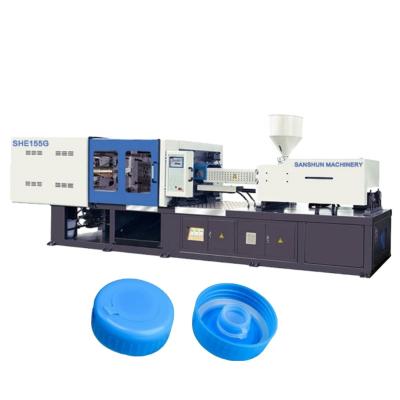 China Best Price Sanshun 155 Ton A100 Horizontal Plastic Blanket Injection Molding Machine With Servo Motor for sale