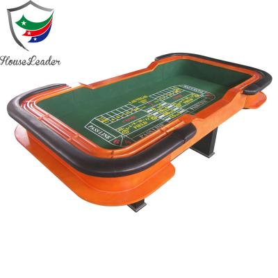 China Shits Table 8 Foot 96 Inch Professional Casino Quality Craps Poker Table for sale