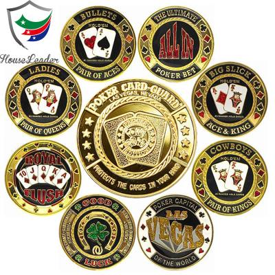 China Design Metal Design Customized Poker Card Protector Customized Guard for sale