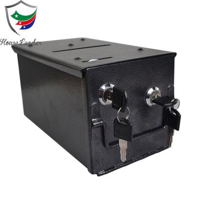 China Durable Homestyle Poker Table Metal Drop Box for sale