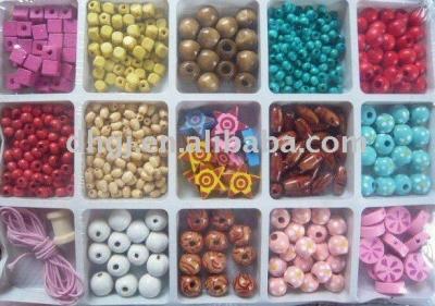 China China wood beads toys diy for jewelry for sale