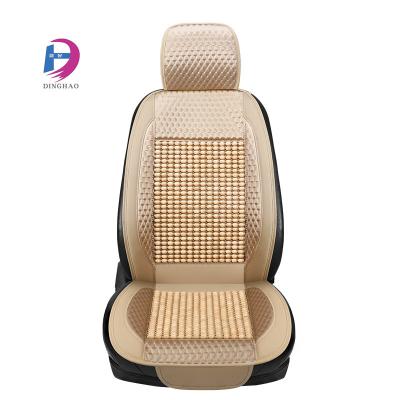 China Universal PU Car Seat Cover Polyester Fashion OEM Fabric Chair Cover for sale