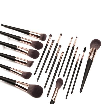 China Fan Brush Shinedo 18 Pcs Makeup Brush Set Face Eyeshadow Blending Kabuki Foundation Powder Eyeliner Make Up Kit Brochas Maquillaje for sale