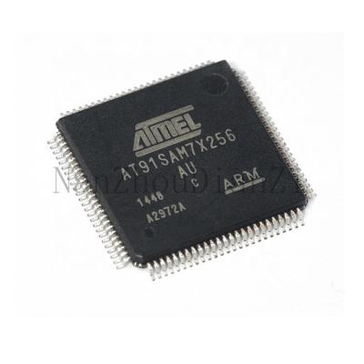 China AT91SAM7X256C-AU (electronic components IC Chips Integrated Circuits IC) AT91SAM7X256C-AU for sale