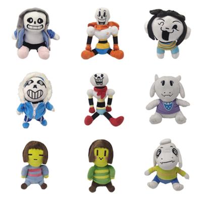 China Wholesale 9 Undertale Plush Toy Doll Stuffed Plush Toy Skeleton Animal for sale