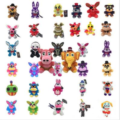 China 38 Hot doll bear teddy bear's Five Nights at Freddy's soft plush toy Five Fredy's doll anime plush Toys for sale