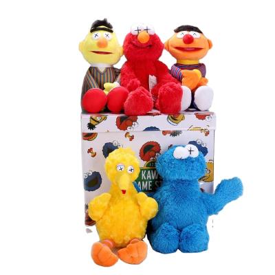 China Wholesale Fashionable Plush Toy Doll Stuffed Sesame Street Kaws Stuffed & Plush Toy Animal for sale