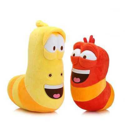 China 1 Larva Plush Toy Small Size Cute Girl Doll Children's Festival Larva Plush Toys Doll for sale