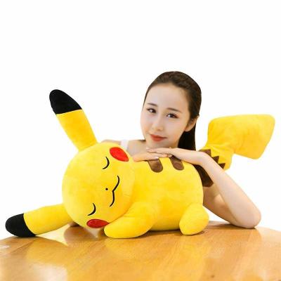 China Pokemon Pikachu Doll Girl Sleep Plush Toy Pokemon Pikachu Plush Toy Pokemon Gift Toy for sale