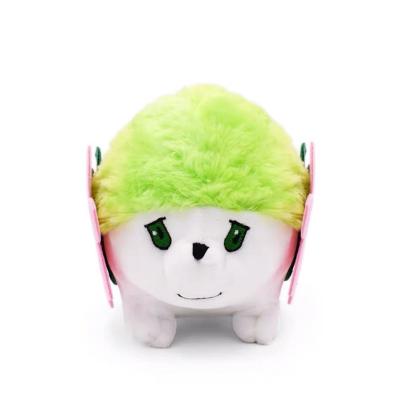 China 1 20cm Pokemon Grass Hedgehog Shaymin Evolution Pokemon Shaymin Plush Doll Wholesale Toy Doll for sale