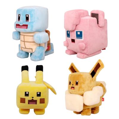 China Hot Sale 4 Lovely Pokemon Stuffed Toy Cartoon Toy Pokemon Plush Pikachu Plush Toy Collection for sale